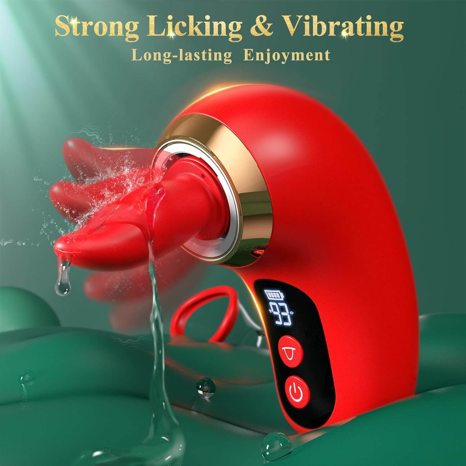 5IN1 Sucking Vibrator Rose Sex Toy, 3 Sucking - Image 2