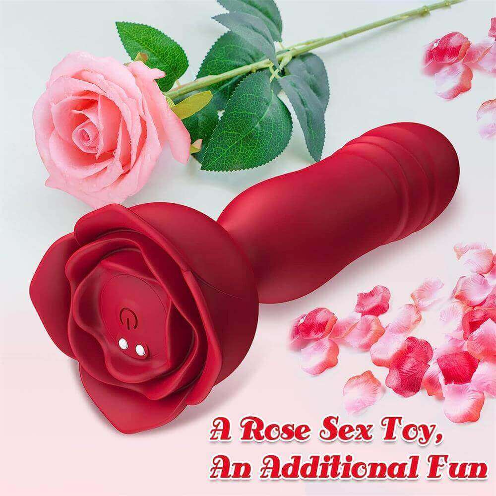 Rose Toy App-Controlled Thrusting Anal Vibrator - Image 5