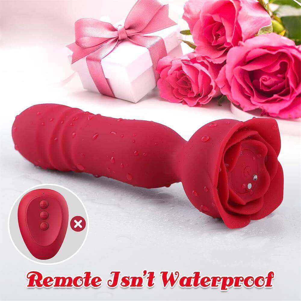 Rose Toy App-Controlled Thrusting Anal Vibrator - Image 6