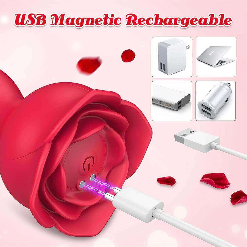 Rose Toy App-Controlled Thrusting Anal Vibrator - Image 8